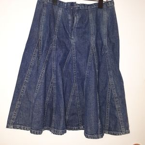 Vintage denim skirt size 2